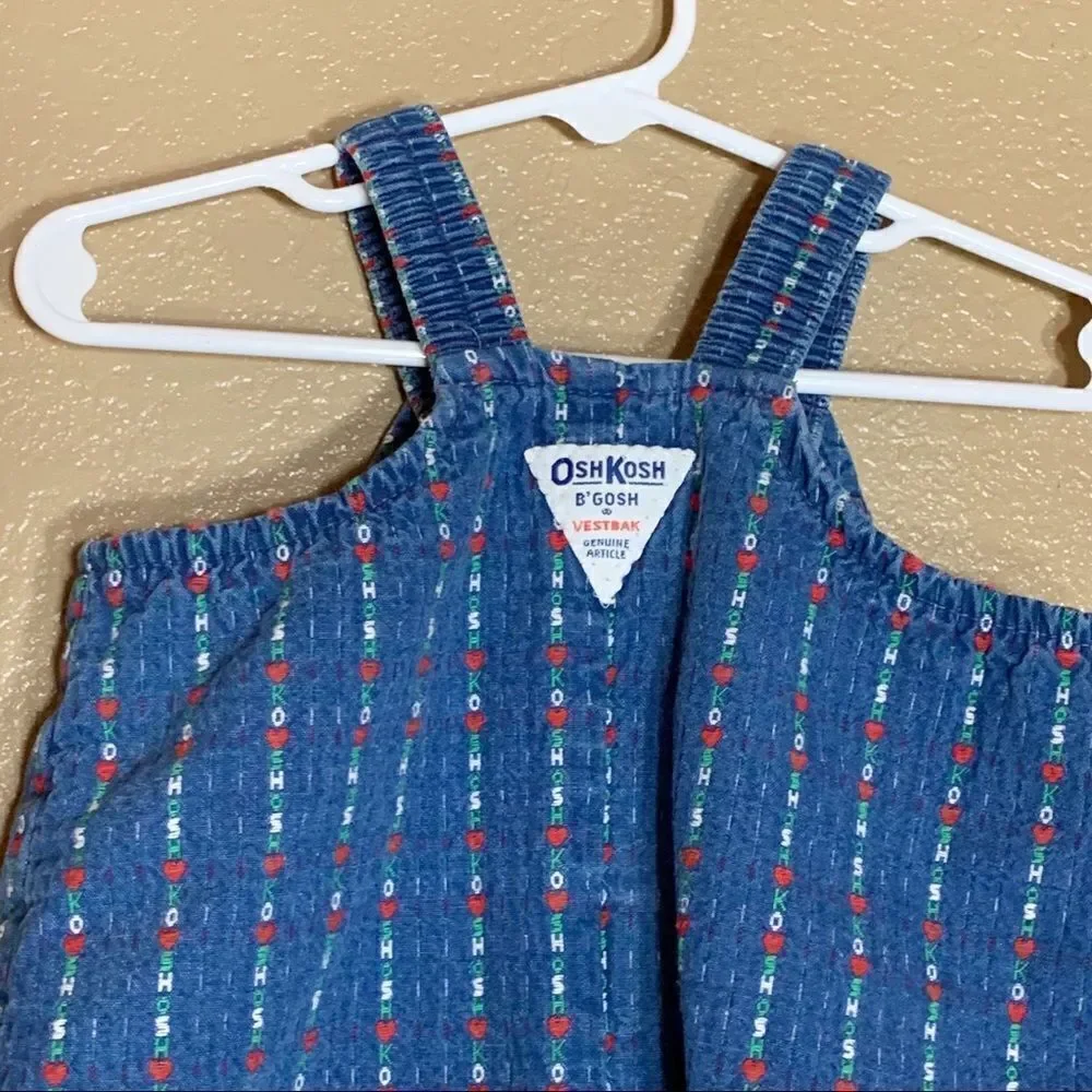 Vintage Oshkosh B’Gosh baby overalls‎